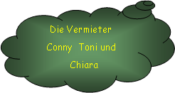 Wolkenförmige Legende: Die VermieterConny  Toni und  Chiara   